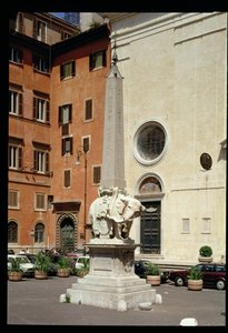 Elephant Bearing an Egyptian Obelisk, 1667 by Gian Lorenzo Bernini